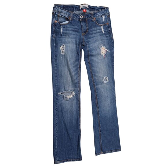 Vintage Free Love Jeans (Size 5) – Bootcut Rock Revival Style - Picture 1 of 6